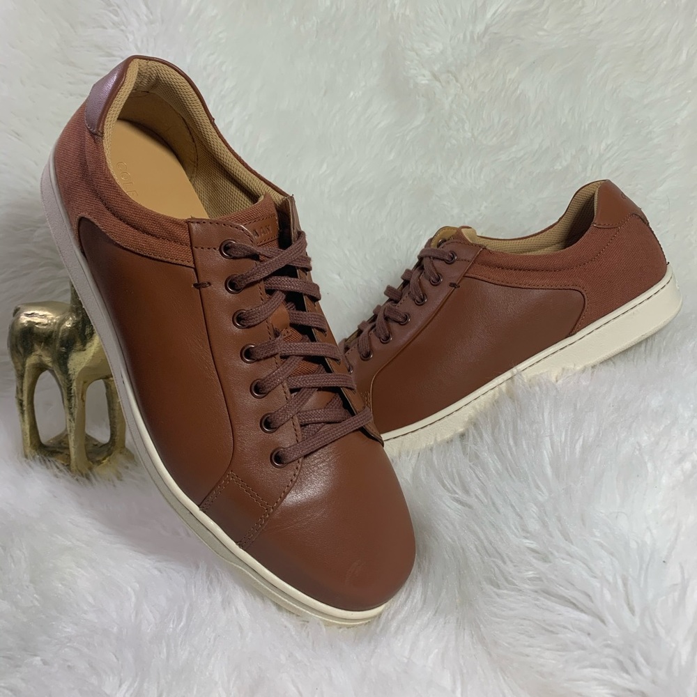 🛑Sold🛑Cole Haan Men’s Sneakers Size 11 Tan - Picture 2 of 8